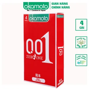 Bao cao su Okamoto 0.01 PU – Siêu mỏng, không latex