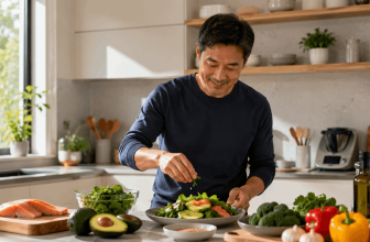 Chế độ ăn cho nam giới sau tuổi 40