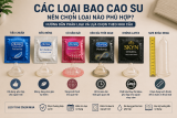 Các loại bao cao su: Nên chọn loại nào phù hợp?